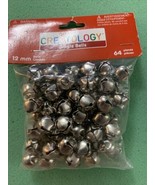 PLATINUM Silver Jingle Bells 12mm  64 - $9.78