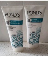 2x POND&#39;S Clear Solution Facial Foam 3.5 Oz Each Fights Oil Problems New  - $20.00