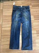 Miskeen Original Blue Studded Jean Size 38 New With Tags - $37.40
