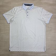 Greyson Shirt Bee Bird Print Pattern Performance Golf Polo Size XL - $49.49