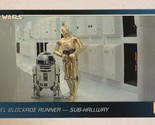 Star Wars Widevision Trading Card 1994 #4 Rebel Blockade Runner - $2.48