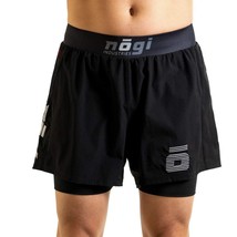Ghost 5&quot; Premium Lined Grappling Shorts - Obsidian Black Nogi Industries BJJ MMA - £53.12 GBP