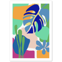 Colorful Tropical Botanical Poster 03 - £14.34 GBP+