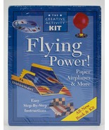 THE CREATIVE ACTIVITY KIT FLYING POWER! PAPER AIRPLANES &amp; MORE NEW SEALED - $195.91 MXN