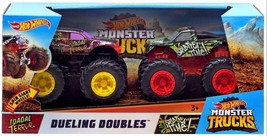Monster Trucks Dueling Doubles Toadal Terror and Splatter Time - Each Tr... - $22.56