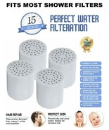 4Pack 15-Stage Shower Filter Replacement Cartridge with Vitamin C for Ha... - £18.85 GBP