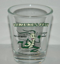 Breaking Bad TV Series Vamonos Pest Company Logo Clear Shot Glass, NEW U... - $7.71