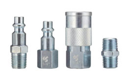 JobSmart STM8T016 90 PSI 1/4 in. NPT Connector Kit, 4-pc. - $26.31