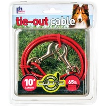 Prevue Pet Products 10 Foot Tie-out Cable Medium Duty - £40.16 GBP