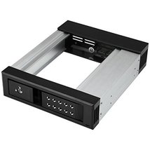 StarTech.com 5.25&quot; to 3.5&quot; Trayless Hard Drive Hot Swap Bay - Removable ... - £41.02 GBP