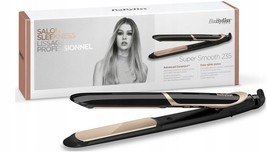 Babyliss ST393E Super Smooth 235 Ceramic-Titanium Hair Straightener Ionization - £87.09 GBP