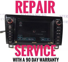 Repair Service Toyota Sequoia Tundra Avalon Navigation Radio - £191.79 GBP