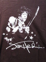 Jimi Hendrix Medium Shirt Signature On Sleeve 100% Cotton Rare Design Baby Doll - £10.11 GBP