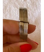 ⭕⭕VTG, bracelets, seven slaves, steel, very old, circumference 22cm - $183.78 MXN
