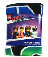 1 WB Duplo The Lego Movie 2 Vest Friends Children&#39;s Plush Throw Soft War... - $31.44 CAD