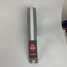 Gracie Barra Edition Logo Kimono Gray Grey White Belt Jiu-Jitsu Size A2 - Look - £23.97 GBP