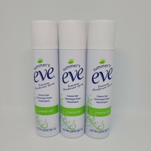 Pack of 3 Summer&#39;s Eve Tropical Rain 2oz Feminine Deodorant Spray - $25.98