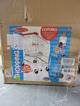 Melissa &amp; Doug Toy Shopping Cart With Sturdy Metal Frame - £18.37 GBP