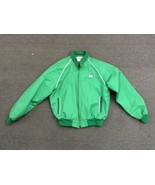 vintage Pioneer Seeds Company jacket retro swingster green coat suede co... - $1,637.60 MXN