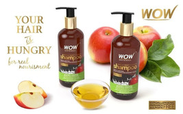 WOW Apple 1000ml 2 Bottles Cider Vinegar Hair Growing Shampoo - £47.41 GBP