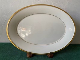 Lenox China ETERNAL Oval Serving Platter 13 3/4&quot; USA - £78.44 GBP