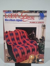 Loop-N-Lace Mile-A-Minute Afghans Annie&#39;s Attic Crochet Pattern Leaflet 841A - £6.93 GBP
