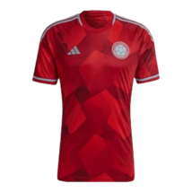Adidas Men&#39;s Colombia 2022 Away Jersey Team Power Red 2 / Aqua Size L - £58.05 GBP