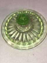 Green Depression Glass Sugar Lid - $24.99