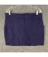 Boston Traders Skort Women&#39;s Medium Nylon Blend Blue Adults M - $273.99 MXN