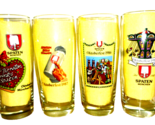 4 Spaten Brau Munich Oktoberfest ´84 ´86 ´87 ´88 0.5L Beer Glasses - £31.41 GBP