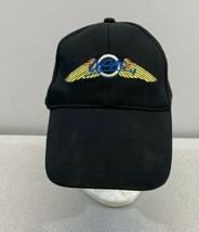 UPAC Ultralight Pilot ASSN. Of Canada Men&#39;s Strapback Black Baseball Hat... - $7.92
