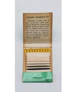 VINTAGE Royal Neighbors of America ADVERTISING MATCHBOOK Hosiery Mending... - £9.34 GBP