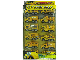 Case of 4 - Construction Truck Toy Set - £61.00 GBP