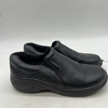 Nurse Mates Dove Loafer Shoes Leather Upper Lightweight Black Women&#39;s 7 M - £26.33 GBP