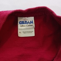 Gildan Ultra Cotton Short Sleeve Men's Pre-Shrunk Cotton Red Graphic T-Shirt XL image 3