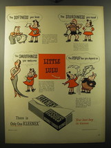 1949 Kleenex Tissues Advertisement - Little Lulu by Marge - The softness you lov - £14.62 GBP