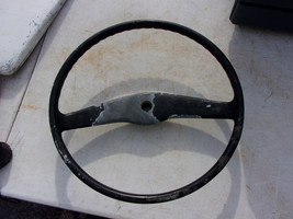 vintage Edson 17-1/4&quot; cast aluminum Comfort Grip Steering Wheel 1&quot; keyed... - $346.50