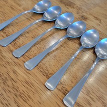 Supreme Cutlery Erik Dessert spoon Set of 6 Japan Towle Silverware Flatw... - $24.55