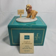 WDCC &quot;Lady in Love&quot; Lady &amp; the Tramp Movie Figurine No Flaws COA Original Box - £69.69 GBP