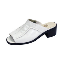 PEERAGE Patrice Women Wide Width Trendy Durable Comfort Leather Heeled Sandals - £27.45 GBP