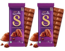 2 x Cadbury Dairy Milk Silk Chocolate Bar, 150 g | free shipping - £21.65 GBP