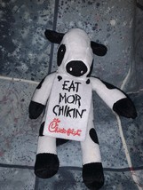 Vintage Chick- Fil -A Eat Mor Chikin Cow Plush Stuffed Animal 8&quot; 2002 - £7.57 GBP