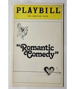 Romantic Comedy Playbill Ethel Barrymore Theatre April 1980 - £6.26 GBP