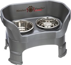 Neater Feeder Deluxe With Leg Extensions (Medium + Slow Feed Bowl Combo,... - £47.14 GBP