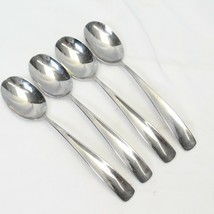 Dansk Emma II Oval Soup Spoons 7.625&quot; Lot of 4 - £20.79 GBP