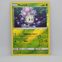Pokemon Morelull Sun &amp; Moon 16/149 Reverse Holo Common Basic Grass TCG Card - £0.89 GBP