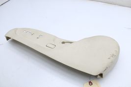 10-13 LEXUS IS250C FRONT LEFT DRIVER SEAT SWITCH TRIM PANEL BEIGE Q6376 image 2