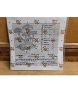 1960s Clara Waever Counted Cross Stitch Nr 26-3281L Mushroom Gran Svovlh... - $1,637.00 MXN