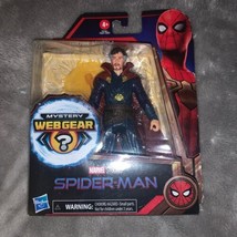 Marvel Studios Spider-Man Doctor Strange 5 inch Action Figure Mystery Web Gear - £11.98 GBP