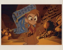 Frank Welker Signed Inscribed Disney Aladdin Abu 8x10 Photo AW - £104.49 GBP